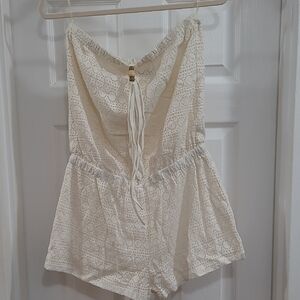 Lace Halter Romper